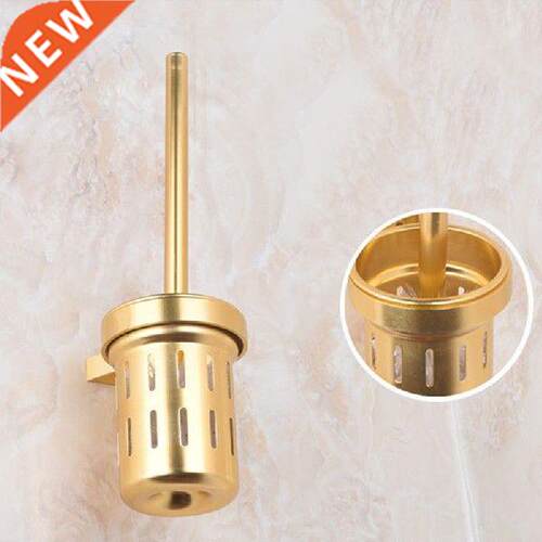 Golden Space Aluminum Bracket Toilet Brush Wall-mounted