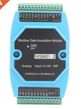1 pc Voltage Acquisition Module Data Collector Logger 16AD 0