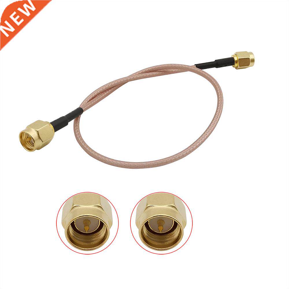 SMA Male to SMA Male RF Coaxial Connector RG16 Pigtail Cabl