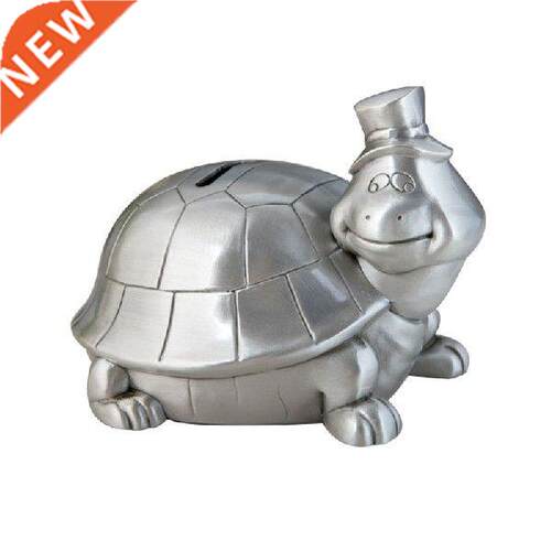 Zinc Alloy Craft Longevity Turtle Money Box Creative Turtle