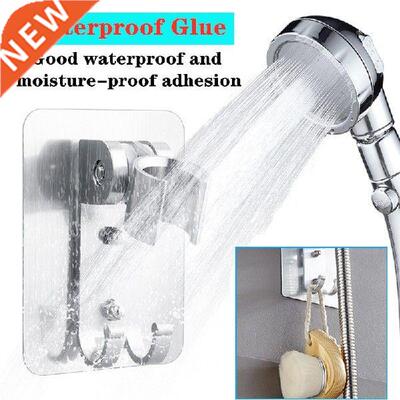 Punch-Free Adjustable Shower Head Holder Wall Mount Shower