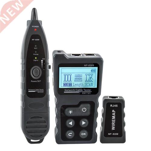 Multi-functional LCD Network Cable Tester NF-8209 PoE Checke