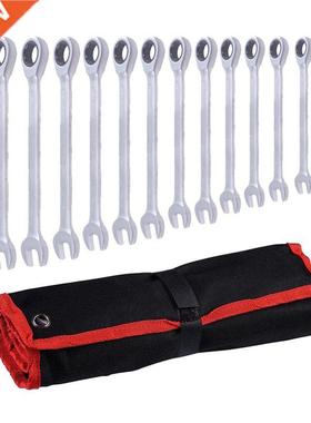 12pc The Key Ratchet Spanners Combination Wrenches Set Of Au