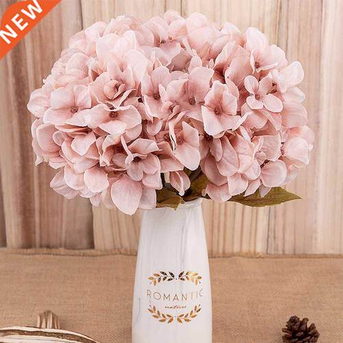 artificial flowers hydrangea branch home wedding decor autum