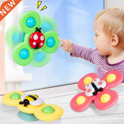 3pcs Cartoon Insect Rotating Rattles Toys Educational Baby T