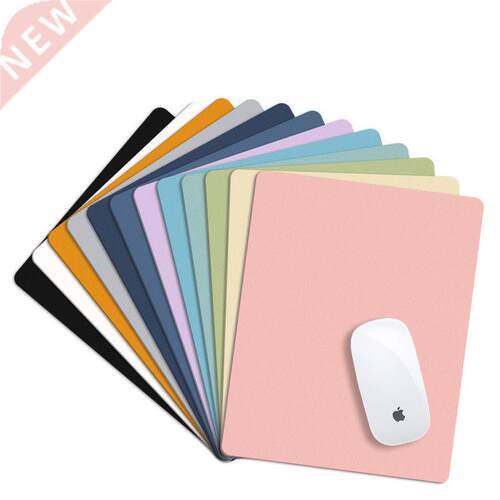 Deskpad Cute Desk Mats Mouse Pad Mini Waterproof PU Leather