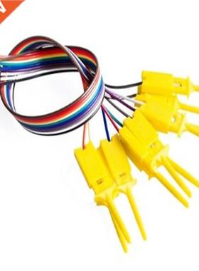 10pcs,test of the test hook clip. Logic analyzer test folder