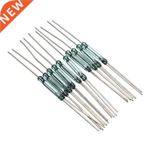 10pcs N/O N/C SPDT Reed Magnetic Switch Switches 2.5X14MM RI