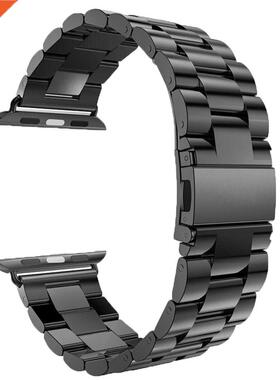 ainless eel rap For Apple watch band 38mm 42mm Metal W