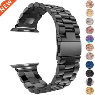 ainless eel rap For Apple watch band 38mm 42mm Metal W