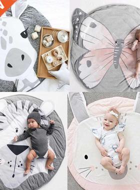 Cartoon Animals Baby Play Mats Pad Toddler Kids Crawling Bla