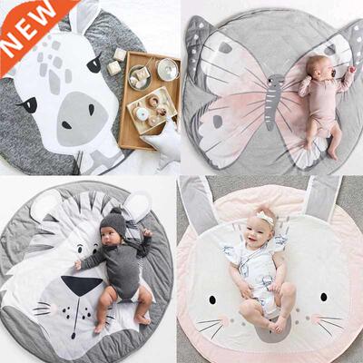 Cartoon Animals Baby Play Mats Pad Toddler Kids Crawling Bla