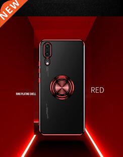 Case Huawei P30 P20 Lite Pro Cover Ring Kickstand Magnetic