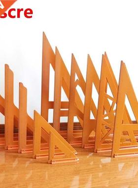 Woodworking Precision Triangle Ruler 90 Degree Square Scribi