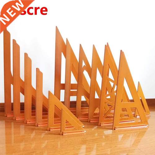 Woodworking Precision Triangle Ruler 90 Degree Square Scribi