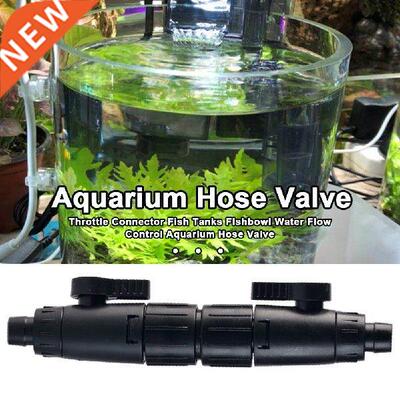 Aquarium Hose Valve FIshbowl 12mm 16mm Adapter Water Flow