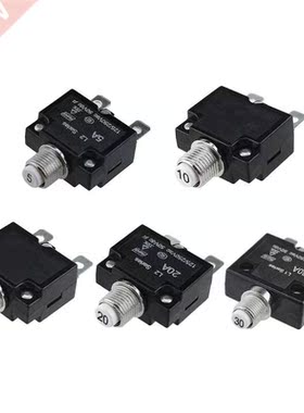 5A/10A/15A/20A/0AMP Push Button Resettable Thermal Circuit
