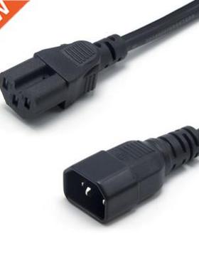 IEC 320 C14 To C15 PDU UPS Male To Female Power Cord Extens
