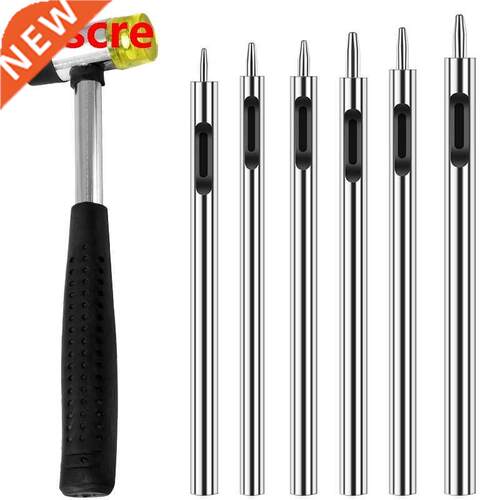7 Pcs Leather Belt Punching Hole Punch Hollow Drilling Tool