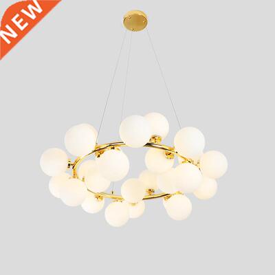 Magic bean hanging chandelier Nordic Multi-head glass ball l