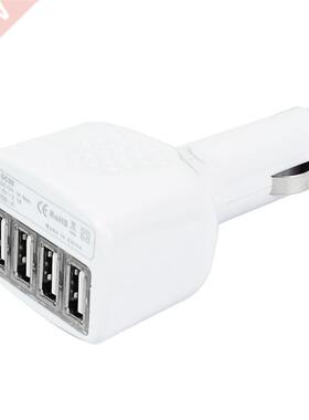 4 Port 5V 2.1A USB DC Car Charger Adapter For iPho5 4 4S iPa