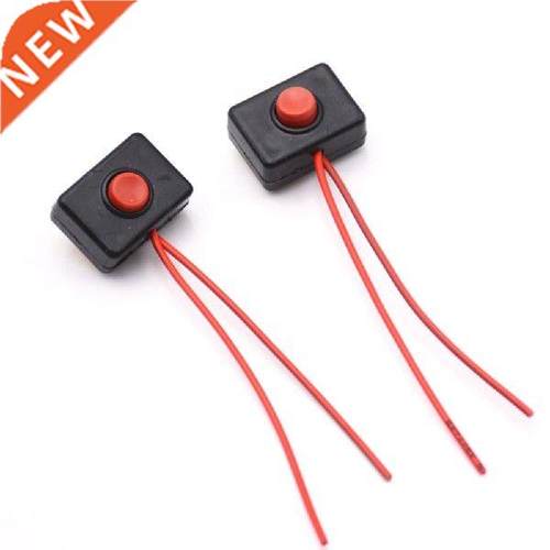 DC 12V 2A Car Push button momentarily Action Wired Switch