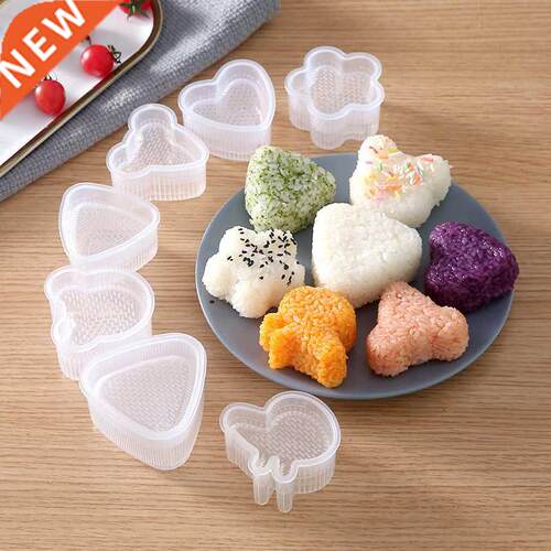 2pcs/4pcs/set Mold  Sushi Mold Onigiri Rice Ball Food Pre