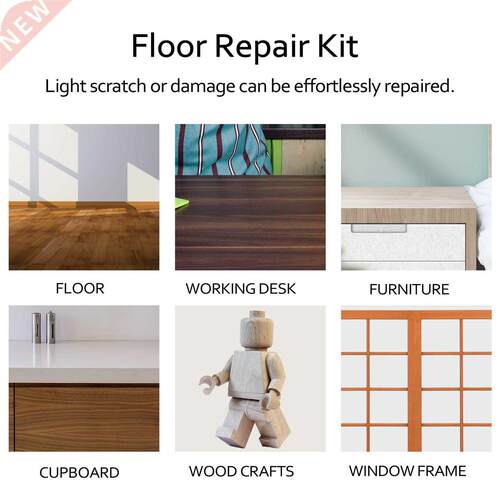 Laminate Floor Repair Kit Furniture Scratch Fix Wax System M
