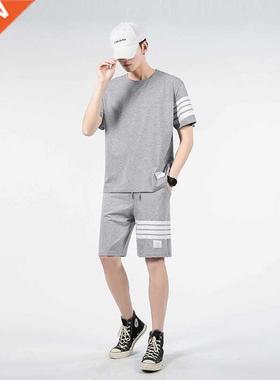 Men Clothing 2021 T-Shirts Shorts Clothes Men's Sets New Sum