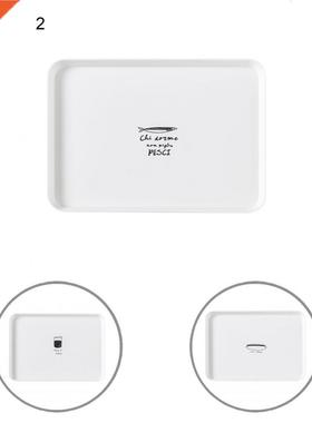 Useful Serving Plate Shatterproof Reusable Snack Dish 12