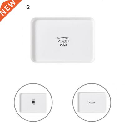 Useful Serving Plate Shatterproof Reusable Snack Dish 12