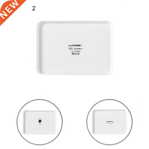 Useful Serving Plate Shatterproof Reusable Snack Dish 12