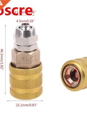 Plug Fitting Round Head Quick Inflatable Nozzle Hose OD Diam