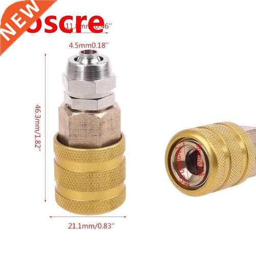 Plug Fitting Round Head Quick Inflatable Nozzle Hose OD Diam