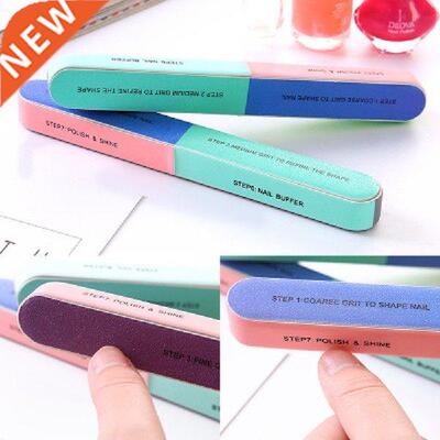Nail File Nailfiles Brush Durable Buffing Side Polishing
