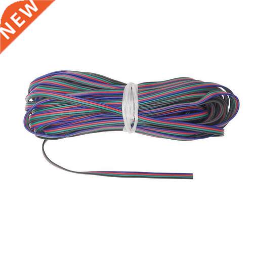 10m 20m 4 Pin 22AWG LED Lighting Connector Cable Extension W