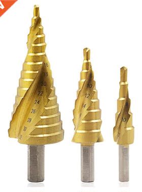 Hss Ttanum Spral Grooved Step Drll Bts 4-12/4-20/4-32mm