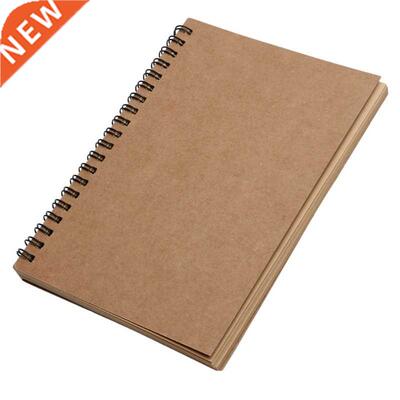 Reeves Retro Spiral Bound Coil Sketch Book Blank Notebook Kr