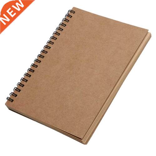 Reeves Retro Spiral Bound Coil Sketch Book Blank Notebook Kr