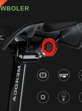 NEWBOLER-Luz LED trasera para bicicleta de monta?a, faro de