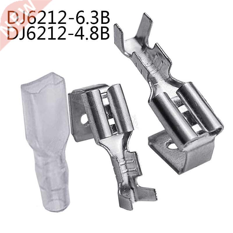 50pcs 4.8mm 6.mm Back Shoulder Of Male And Female Plug Spri