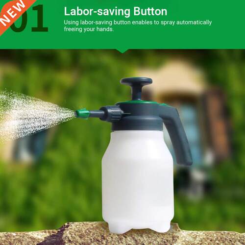 1.5L Plastic Air Pressure Type Spray Bottle Watering Pot