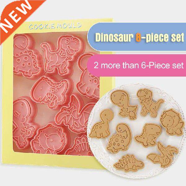 8 Pcs/Set  Christmas Cartoon Biscuit Mould Cookie Cutter