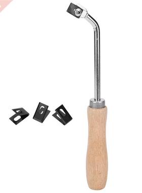 Groover Beech Wood Grooving Gouge Steel Slotting Knife Floor