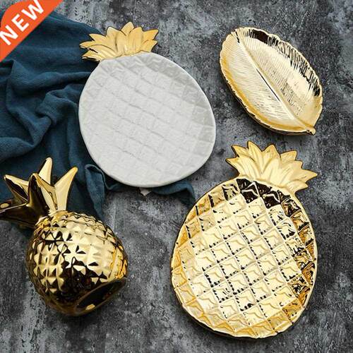 Snack Dish Large Capacity Decorative Ceramic Nordic Style Pi