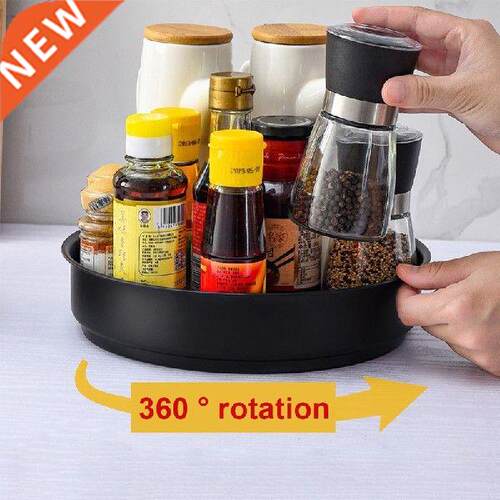 60 Rotating Spice Storage Tray Rack Seasoning Orzer
