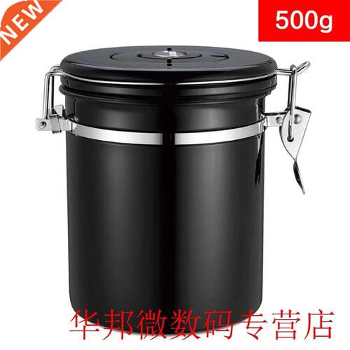 With Exhaust Container Vacuum Tea Jar Stainless Steel Home