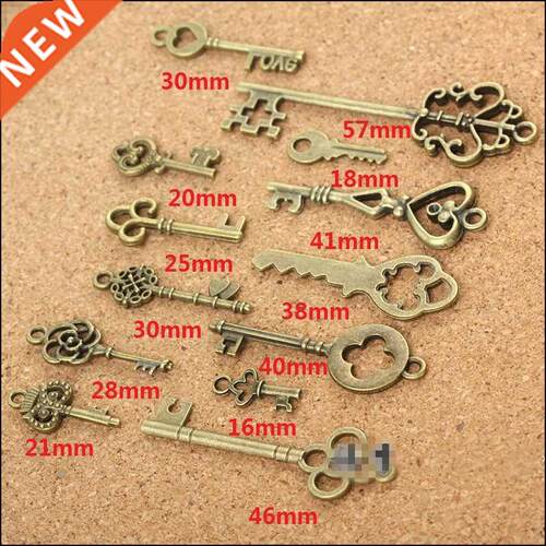 1 Assorted Antique Vintage Old Look Bronze Pendants