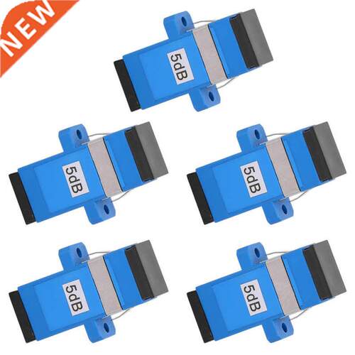 5pcs SC/UPC-SC/UPC-5DB Fiber Optical Connector Single Mode O