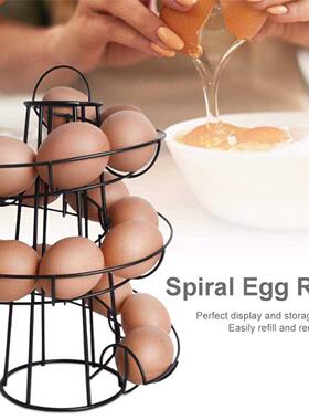 Spiral Egg Organizer Anti-Slip Egg Holder Split Room Stable
